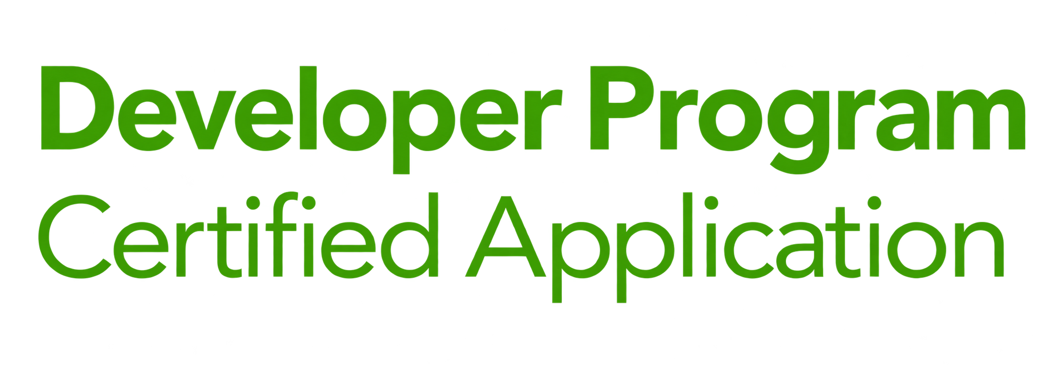 Developer Program